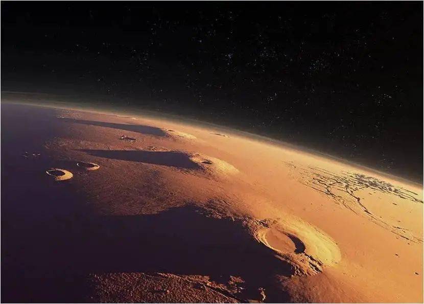 火星表面(科幻画)