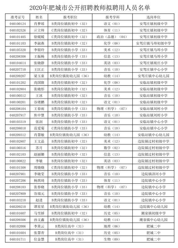 肥城招聘教师_2019年肥城公开招聘教师 5月3日开始报名(3)