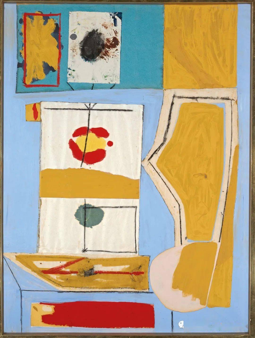 绘画欣赏——robert·motherwell_手机搜狐网