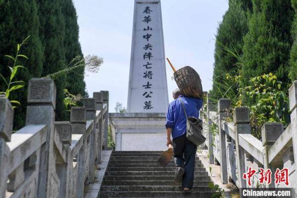 抗战|长沙老农与抗战阵亡将士墓的“世纪情缘”