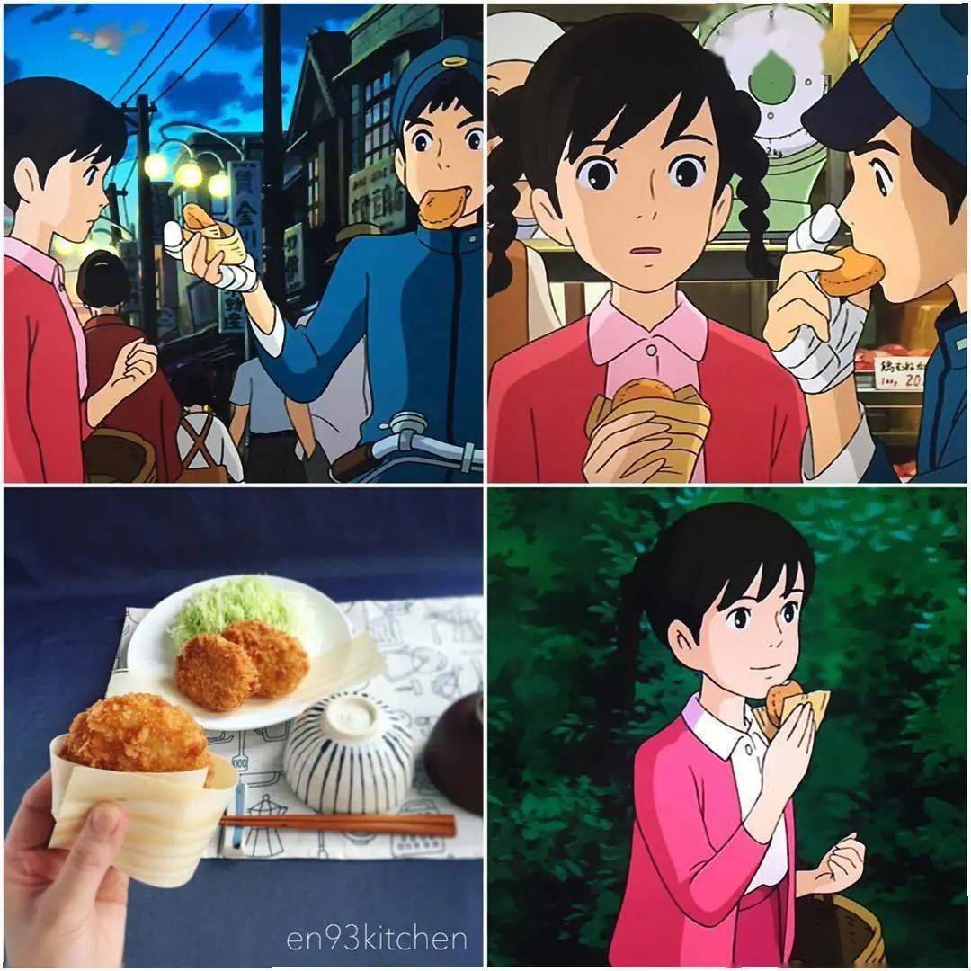 一比一还原【宫崎骏动画】中的美食,日本这位小姐姐的