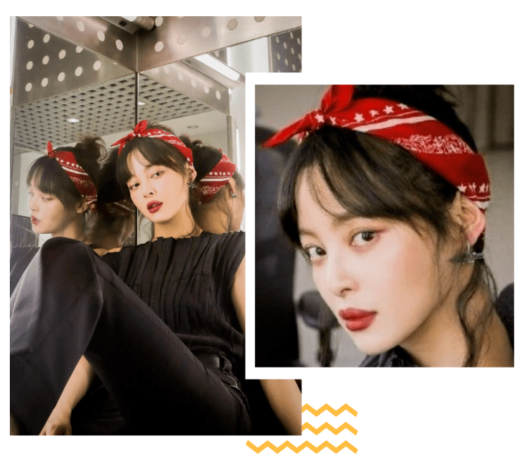 杨采钰|学杨采钰 欧阳娜娜的丝巾百搭法！秒变气质女神…