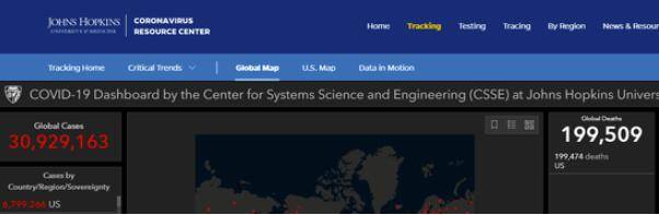 数据|这家美国机构统计：美国新冠肺炎累计死亡超20万例