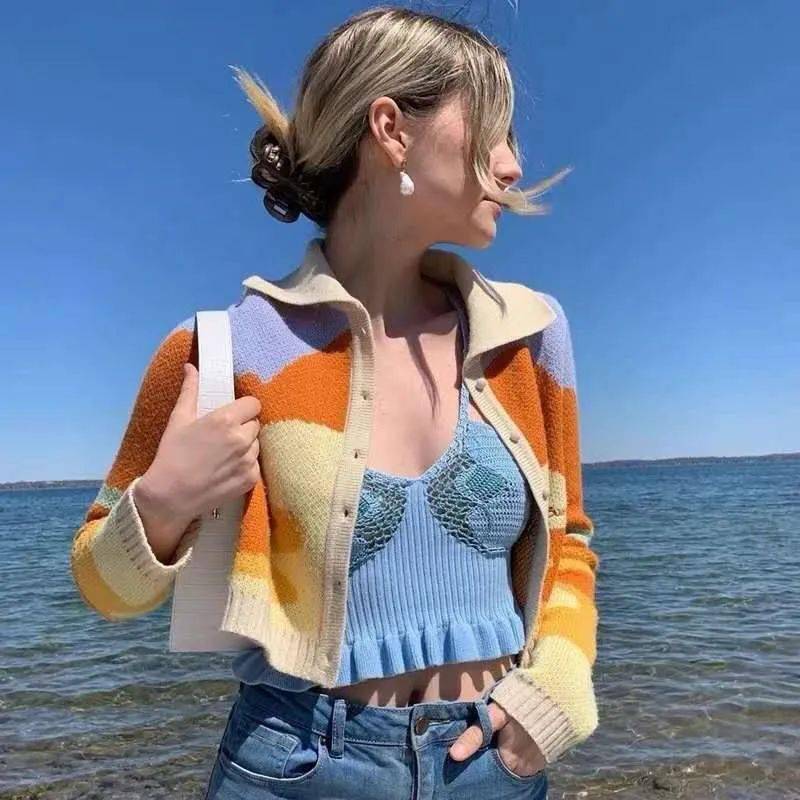 必备|秋天必备的针织,这样穿会更显气质