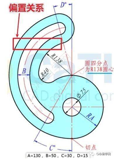 cad圆弧用的好很多题目都能迎刃而解