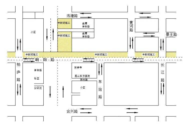 交通组织平面图