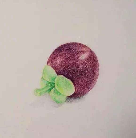 教程:简单的彩铅水果,一学就会!