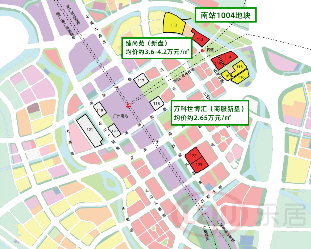 直播|最高22897元/㎡!广州南站,白云大源村宅地多家企业竞价