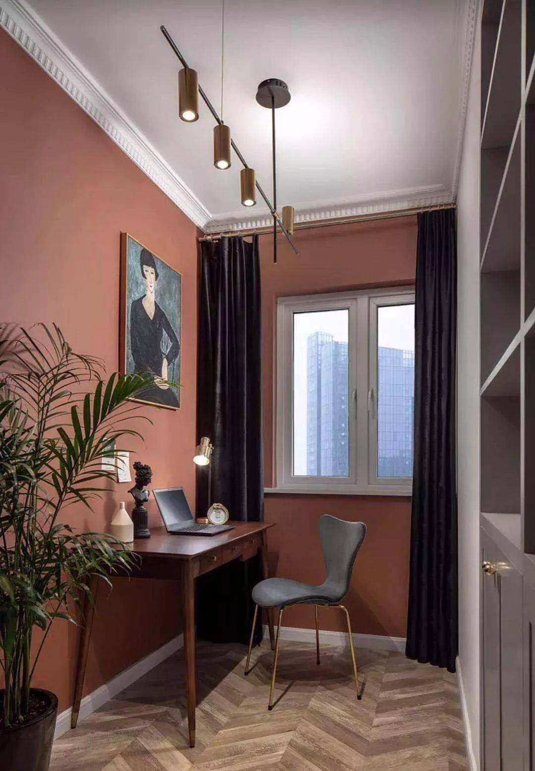 客厅|活画石 | 70平米简约三居室装修效果——我的独居