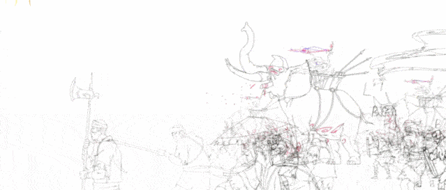 单场景600 图层70cm超大画布