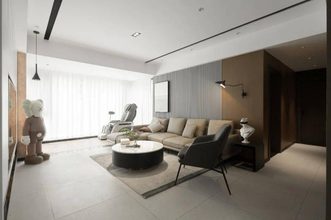 现代主义|KD板+波纹板，诠释现代主义的高级调性 l 名筑设计