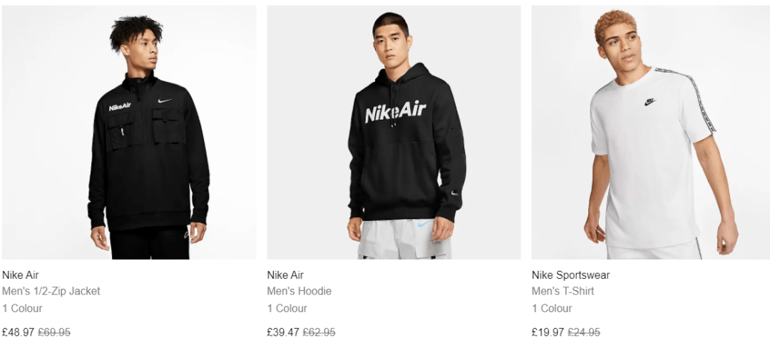 卫衣|不要再贴秋膘啦！快趁Nike低至5折收百搭运动单品