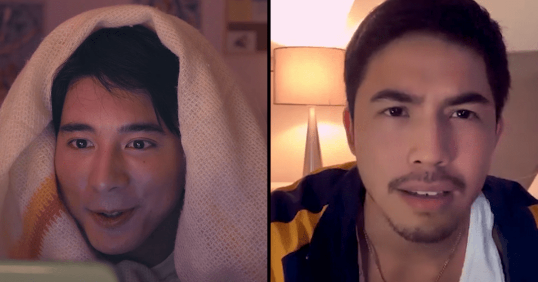 god|he's so cute, oh my god...