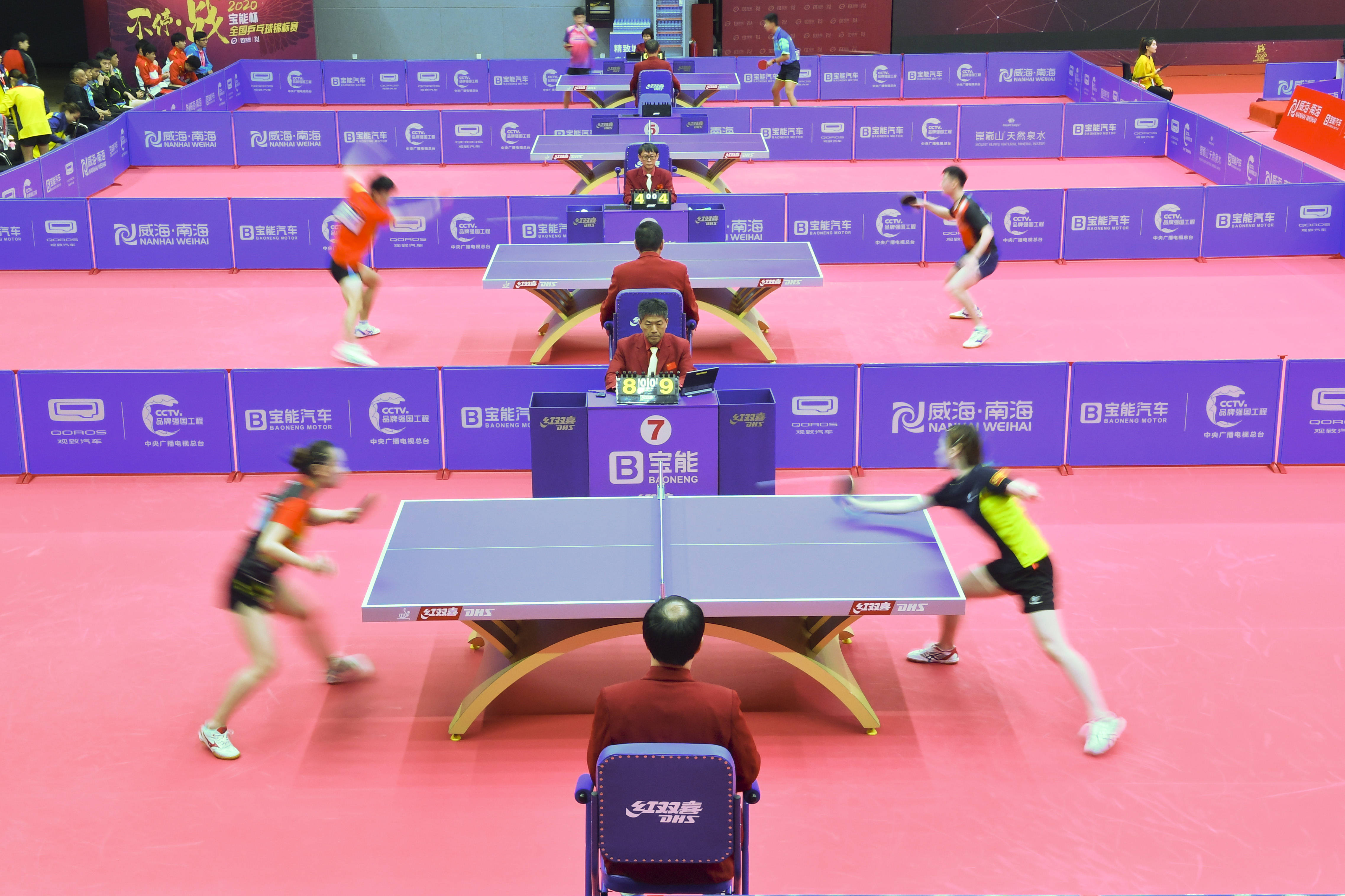 华体会官网|
乒乓球——2020全国乒乓球锦标赛在山东威海开赛(图5)