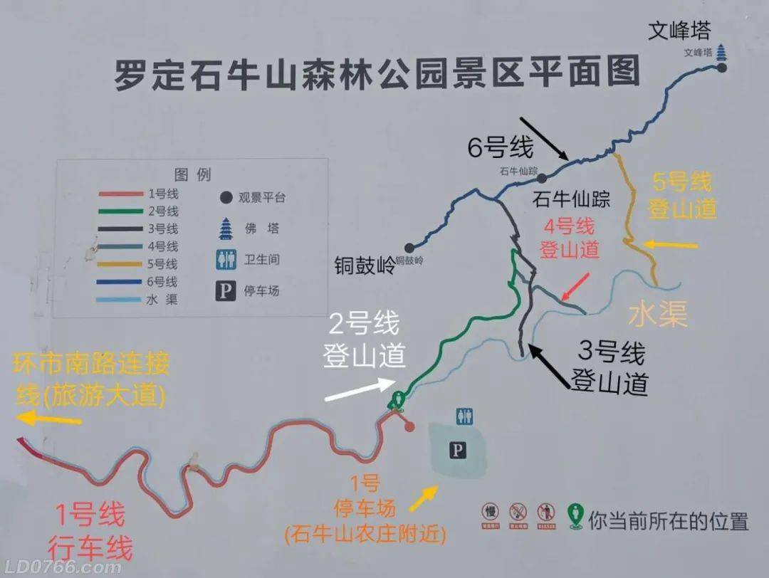 罗定石牛山森林公园暂停开放&现场施工图.