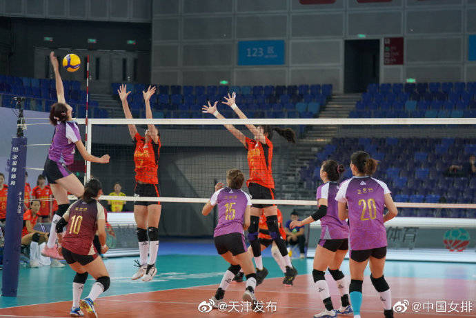 全锦|天津女排3-1击败山东女排 夺得全锦赛历史第六冠