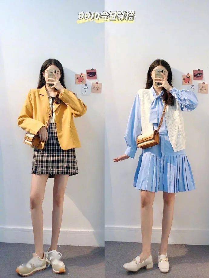 基础|18套秋天日常基础款穿搭分享，经典百搭时髦好看