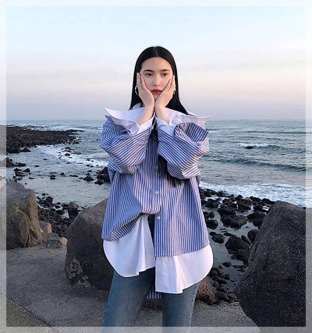 钟楚曦|南韩钟楚曦的「大佬风」穿衣模板，显高显瘦太绝了！