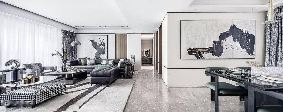 时尚|142㎡&195㎡轻奢时尚样板间，高贵精致谁人不爱？