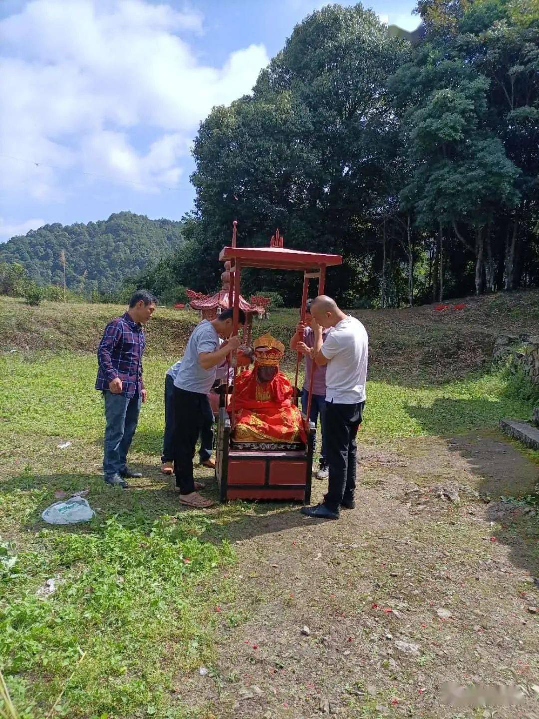 福建大田吴山葫芦岩圣泉寺隆重举行陈公祖师庆诞活动