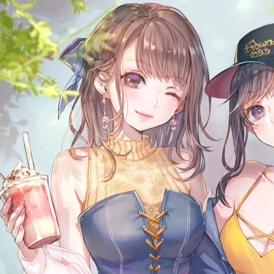 动漫 真人闺蜜头像