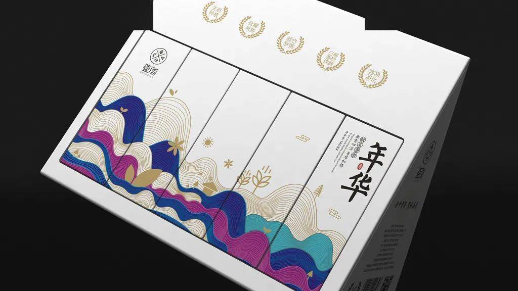 包装|现代简约风的大米包装设计，有够精致的！