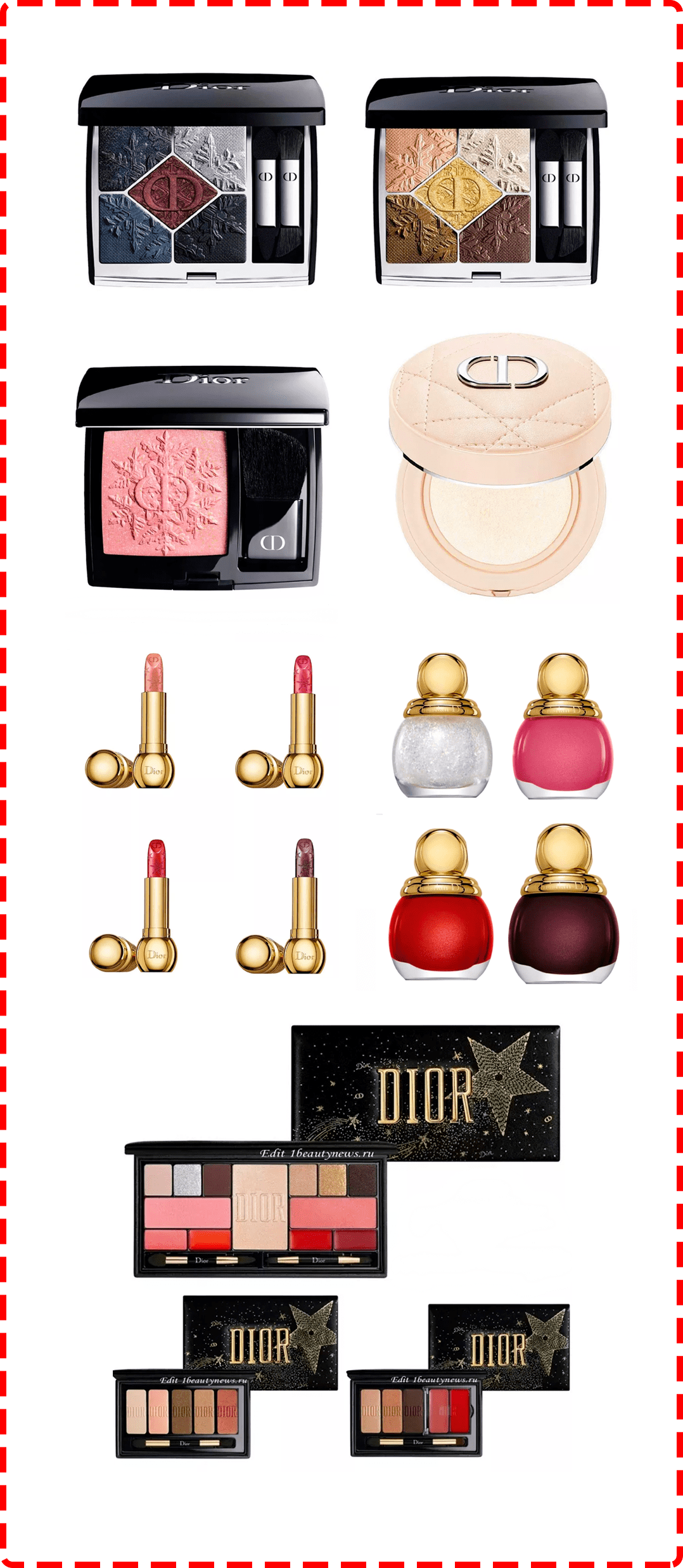 彩妆|Chanel、Dior、YSL......各大彩妆年度比拼开始，再不抢来不及了！