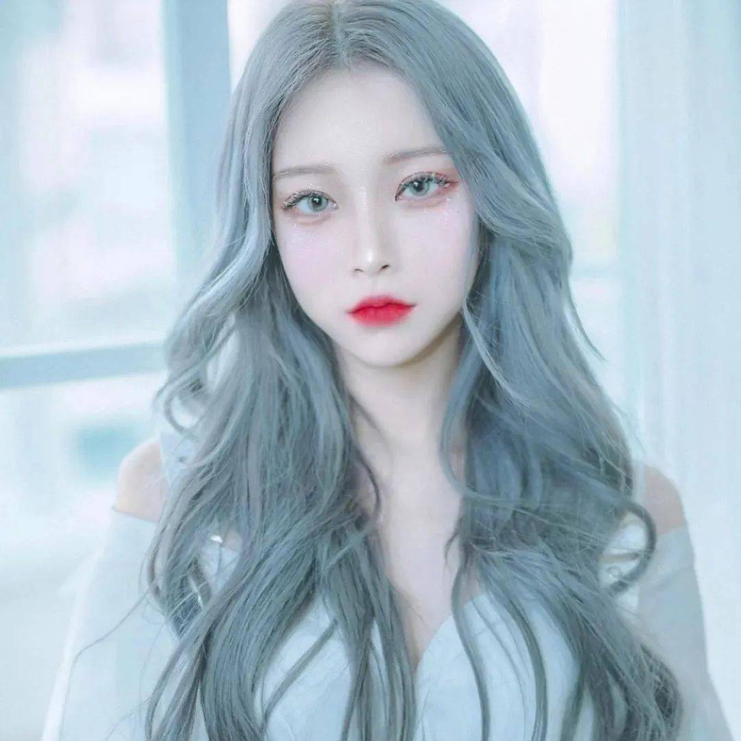 奶奶|欧系挑染|你没看过的奶奶灰超A染发!!绝美!!