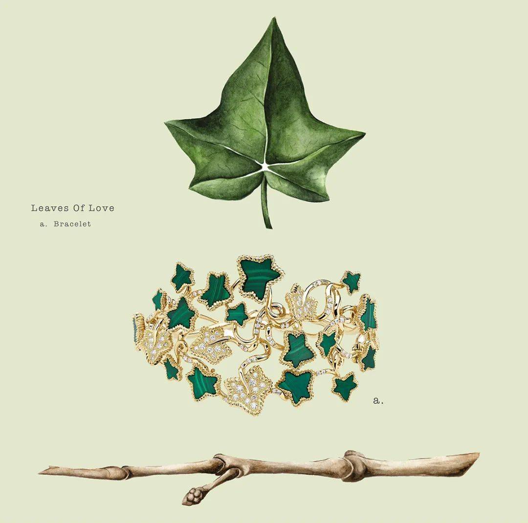 常春藤|DIOR迪奥 LEAVES OF LOVE 常春藤高级珠宝系列