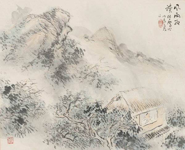 从钱瘦铁与桥本关雪的交往看“山川异域，风月同天”_日本