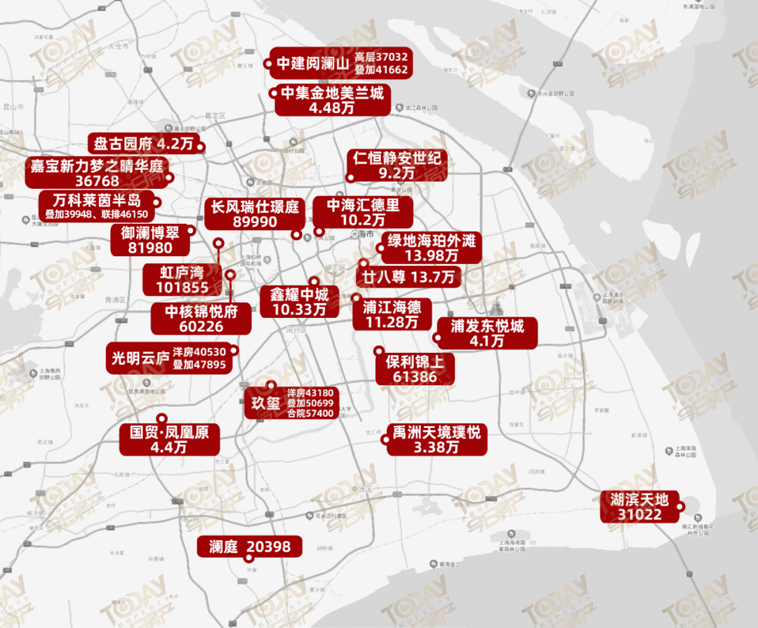 上海9月房价地图出炉,供应创新高
