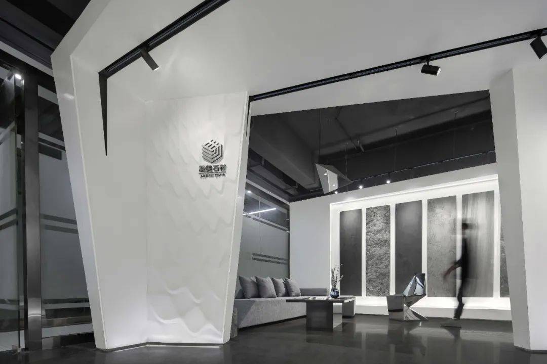 石材展厅设计构想石材艺术力场