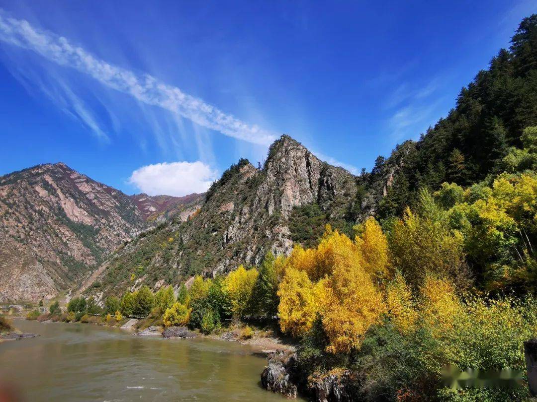 旅游快递青海互助北山秋景看不够67