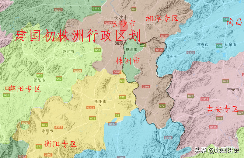 株洲行政区划史,攸县茶陵走在前,清末株洲方建县