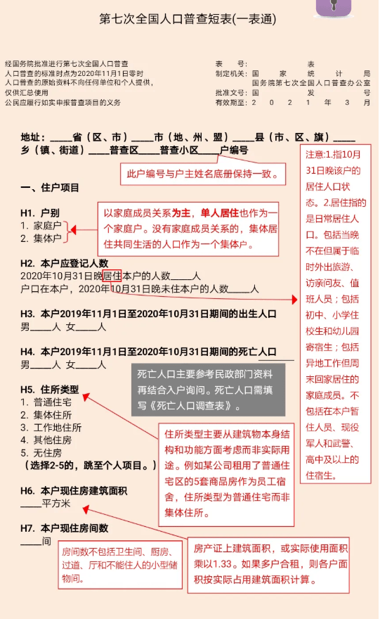 人口普查怎么获取自主填报码_人口普查