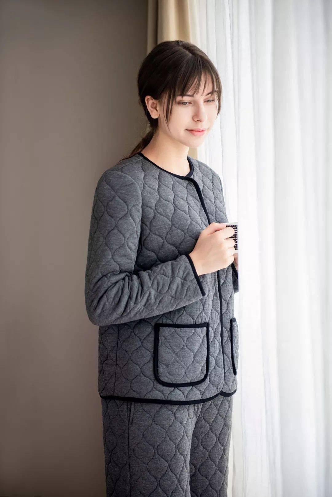 家居服|冬季在家办公，最适合穿它