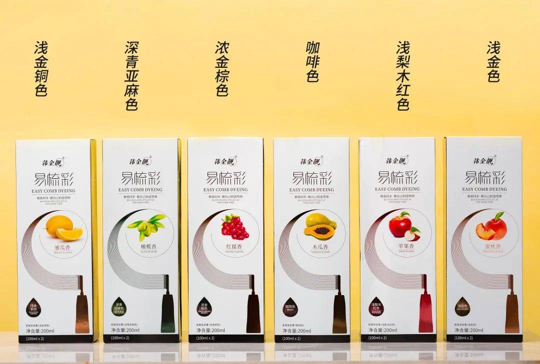 白发|众星力荐～梳头就能get新发色～单手可染，30分钟轻松上色！