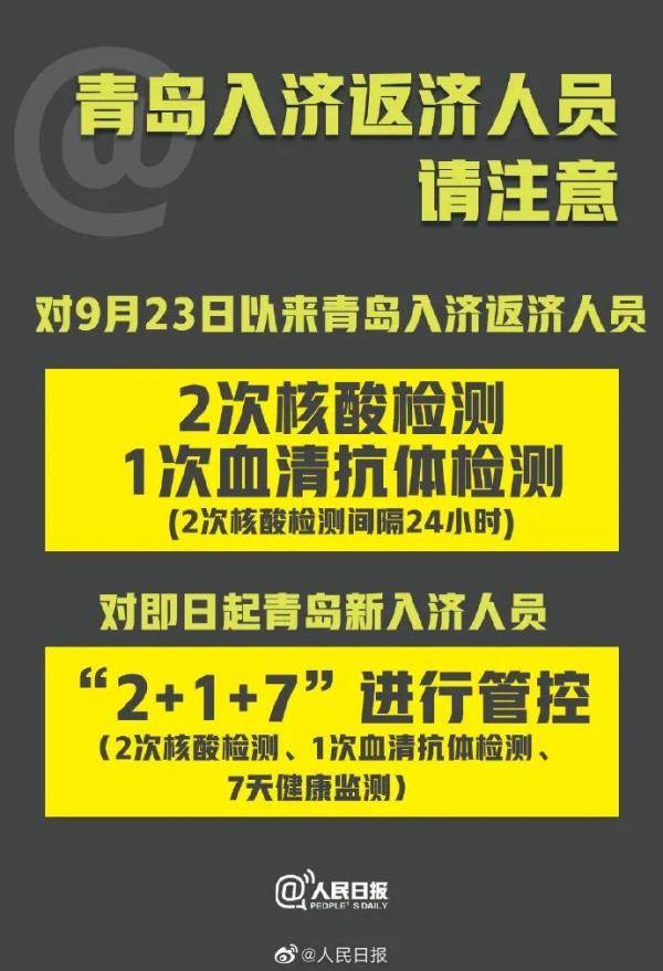 青岛通报最新检测情况,张文宏发声!济南:对青岛入济返济人员全面核酸检测