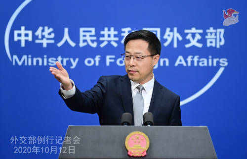 赵立坚：不少中国疫苗企业已向“新冠肺炎疫苗