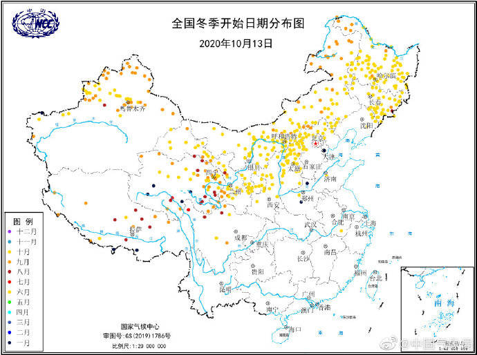 目前全国入秋进程如何?是否有些地方已开启入冬进程?