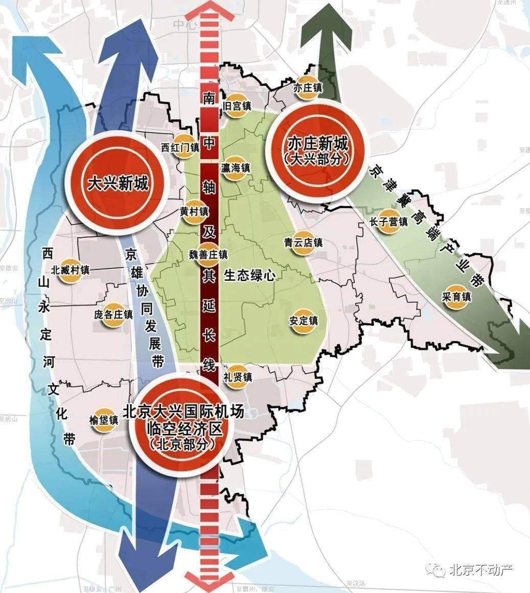 规划图 三,交通路网 项目位于亦庄总部基地中心腹地,具备"两高五轨"