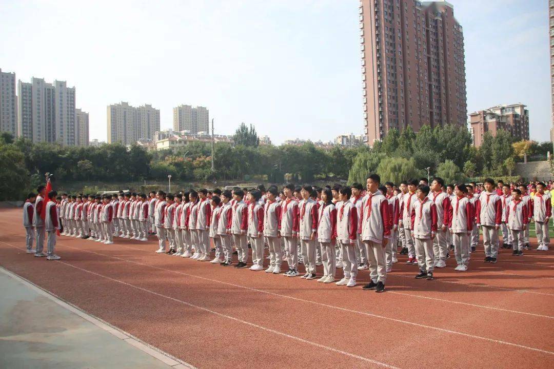 济南高新区海川中学旅游路校区 2020年建队日活动暨初一年级建队仪式