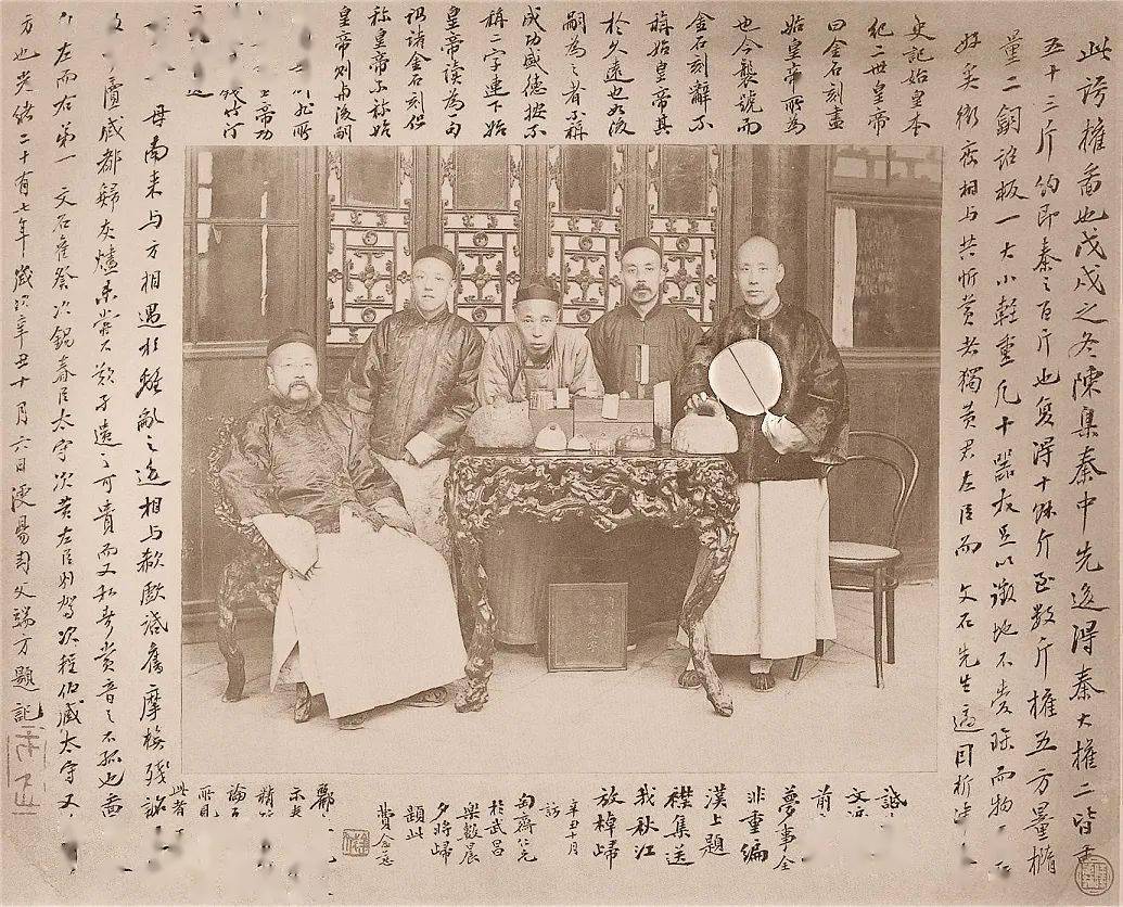 1921年春,北京法源寺诗社雅集留影民国时期,全国美术社团大量涌现,据