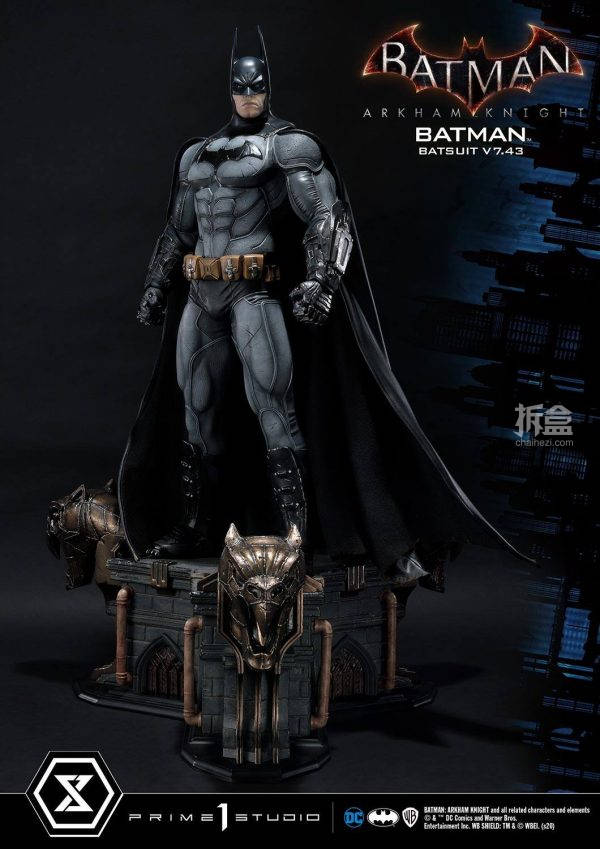 prime 1 studio p1s 蝙蝠侠阿卡姆骑士 v7.43战衣 雕像