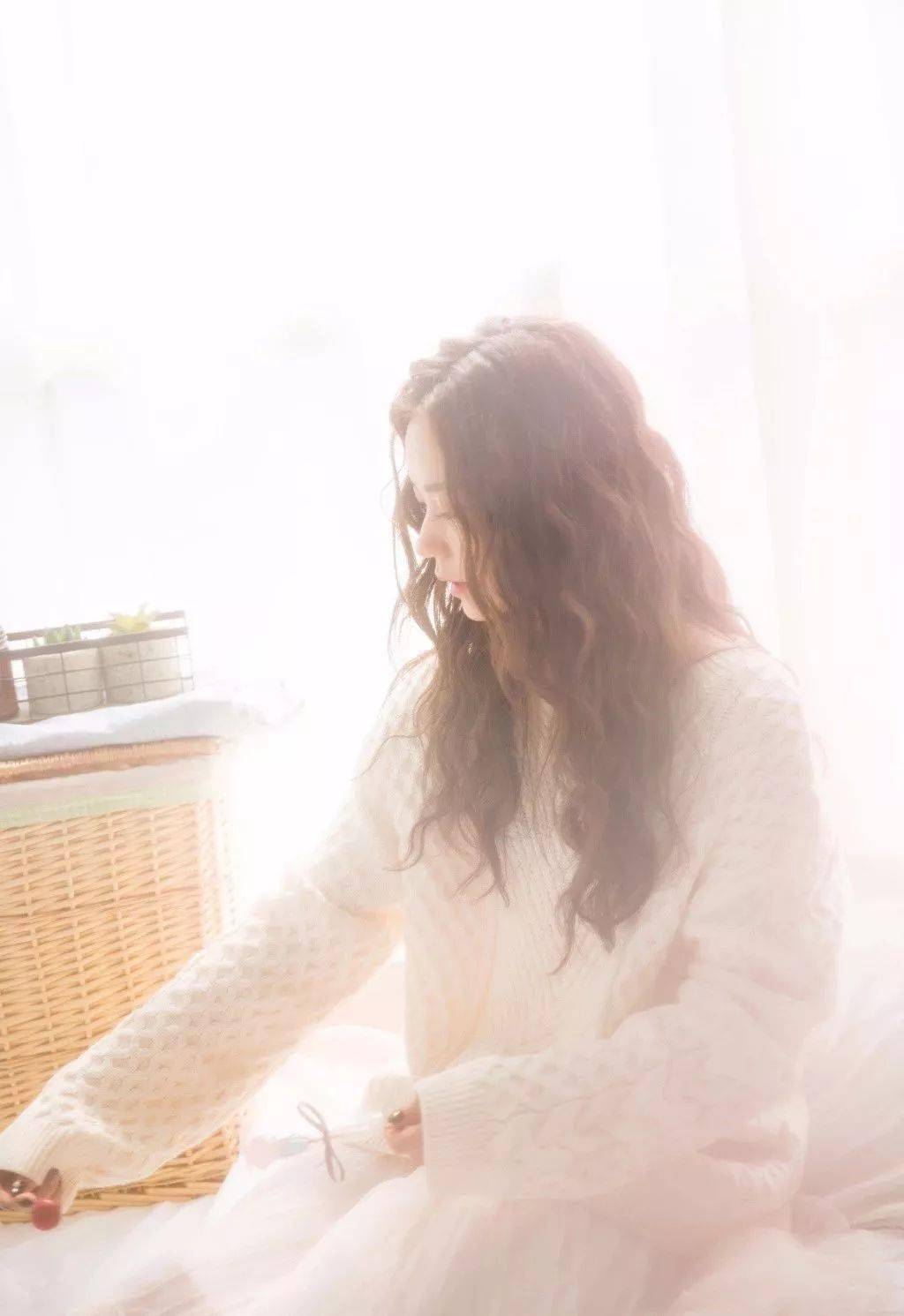 造型|这款仙女范长发卷太撩了，是心动的感觉！！