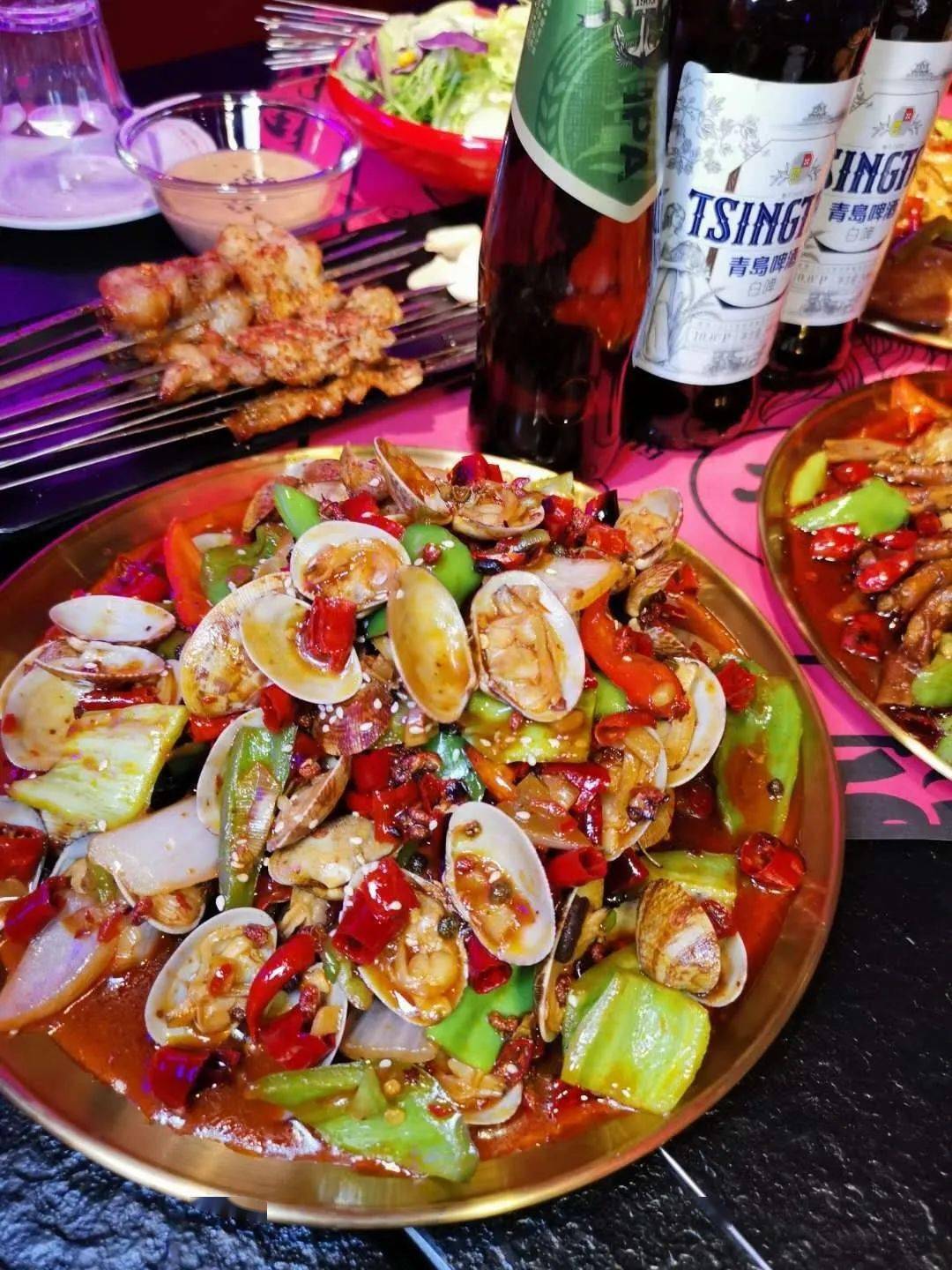 全酒美|【食全酒美】T11打卡地标时尚夜店风烧烤—柒零·唐风烧烤