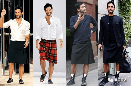 硬汉老爸爱上高跟鞋配短裙？长腿翘臀画风太妖娆