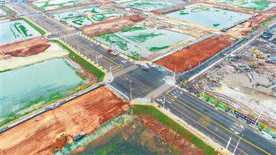 项目预计|海口江东新区起步区路网项目预计明年3月完工