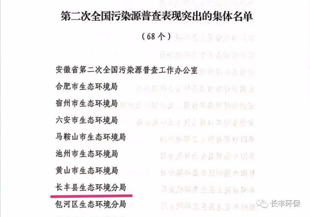 厉害长丰这个单位和个人获全国通报表扬