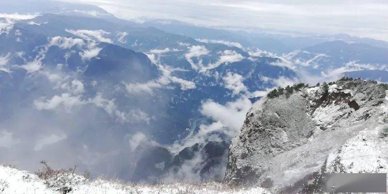 昭通大山包开启雪景模式!